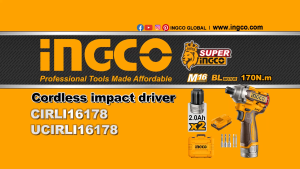 Máy siết vít motor không chổi than hệ pin 16V INGCO CIRLI16178 170Nm