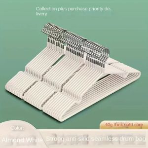 20pcs Clothes Hangers With Non-slip Design Traceless Clothes Racks Sturdy Heavy Duty Coat Durable Hangers