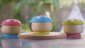 Haakaa Wooden Mushroom Bowl