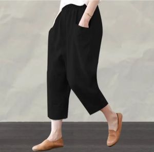 VORLINA - Celana Panjang Wanita Korean Style Kulot