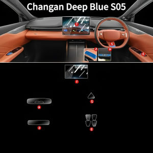 For Changan Deep Blue S05 24 Models Interior Protection Dashboard Multimedia GPS Transparent Scratch-Resistant Film Modification
