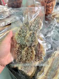 100 กรัม (1ขีด) ปลากิมสั่วข้างเหลือง ปลาหวาน #ร้านแม่แขทะเลแห้ง