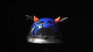 2PCS Motorcycle Helmet Devil Horn Non Slip Suction Cup Design Withstands Tropical Heat Resistance