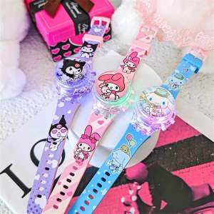 ATW kids digital watch Kumori hello kitty boys girls watch with music lights