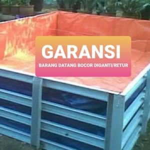 terpal kolam ikan 2x5 t50 a5 korea