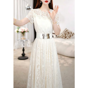 GUBODUO | High-end Slim Fit Short Sleeve Summer Dress 2026 New Style