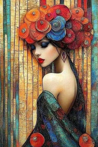 BILIBILI | Jigsaw Puzzle 1000PCS-50X70CM Fantasy Symbolism Women Artwork Stress Relief Puzzle Wall Art Decor Gift