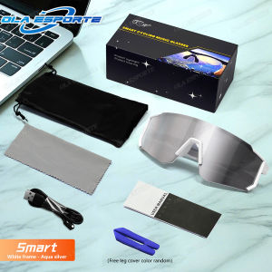 2026 New Smart Glasses Bluetooth Call Audio Music Player Glasses Smart Sunglasses UV Anti Glare Man Glasses for Outdoor Cycling