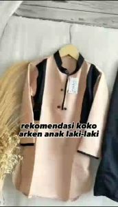 Koko muslim anak / koko anak laki laki / koko arken / baju muslim anak / pakaian muslim / koko anak 6bln-12thn / baju dan atasan / baju dan celana plus peci / baju taqwa / baju ngaji anak / koko anak termurah / COD