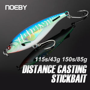 Noeby Sinking Stickbait Fishing Lure 115mm 43g 150mm 85g Long Casting Pencil Lure Artificial Bait for Saltwater Fishing Lures