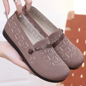 MOSHU | Fly-knit Breathable Comfortable Easy to Wear Casual Bean Shoes