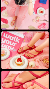 [OWNshop] Camou Sandal Wanita Flat Tali LELA Pear Sendal Anti Licin Anti Air Size 36 - 40