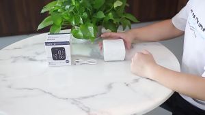Automatic Talking Wrist Blood Pressure Cuff Digital Full Screen LED Display Bp Machine Voice Broadcast Health Care for Home Use