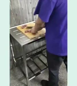 100*50cm Stainless Steel Kitchen Sink / Single Bowl Sink / Single Drainer / Dish Rack / Kitchen Organizer