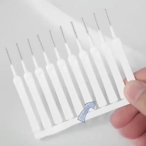 10-500PCS Shower Cleaning Brush Bathroom Micro Nylon Brush Nozzle Anti-blocking Cleaning Tools Bathroom Accessories