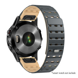 QuickFit 22mm Silicone Strap For Garmin Fenix 8 47mm Fenixe7pro Denscent G1 Band Bracelet for Garmin Forerunner 965 955 Correa