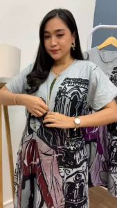 Daster mama muda rayon banyak pilihan motif model up to date