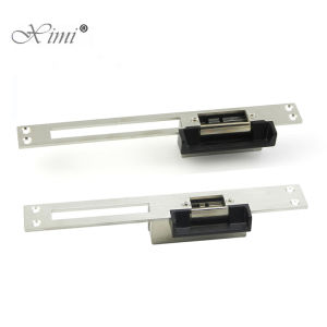 Long Plate European Narrow-Type Door Lock Electric Strike NO NC Style Power To Open Fail-Secure Type Electric Lock Cathode lock