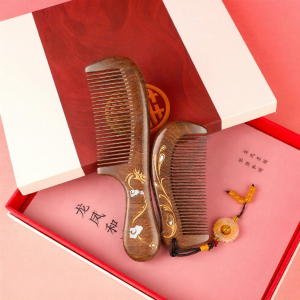 Wedding Wooden Comb Gift