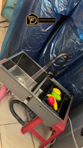 Kitchen Sink 2 Lubang Wastafel Cuci Piring Stainless Steel 8245 Anti Karat Komplit Peredam Suara