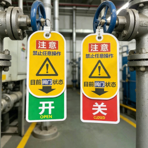 RUIKELAIXIANG | Valve Status Indicator Sign 360 Degree Rotating