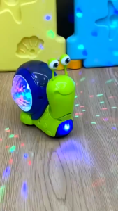 Kids Walking Snail Toy Electric Baby Infant Crawling Lights Music Children Educational Toys Car Gifts Baby Educational Toy Kids Gift