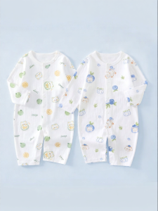 AIBEIDILA | Bodysuit Tay Dài Cotton Sạch Mát Hơi Thở Mùa Hè