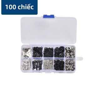 EELHOE | Bộ Móc Và Khuy May Cho Đồ May Mặc Và Thủ Công DIY Bộ Khuy Bấm May Khuy Cài May Cho Quần Áo Và Túi Xách