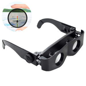 Portable Fishing Telescope Glasses Hand Binoculars Magnifier Adjustable Glasses Fishing Telescope Glasses