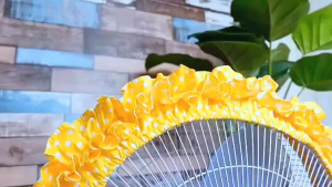 Shafiyyah.Sarban Bando Kipas Angin Shabby Chic Rumbai