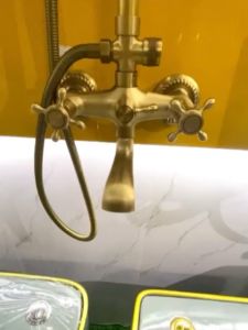 Sen cây tắm đồng thau cổ điển cao cấp nóng lạnh - Bảo hành 5 năm