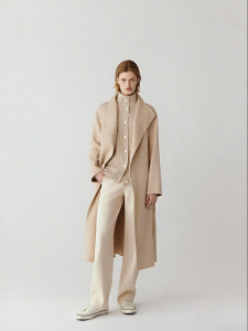 ICICLE | Winter Velvet Double-Faced Long Coat