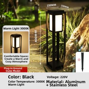 QIANQIU | Waterproof Solar Garden Lamp