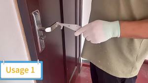 Dụng Cụ Cứu Hộ Khẩn Cấp Đa Năng Thanh Phá Cửa Kẹp Tam Giác Mở Cửa Dụng Cụ Thoát Hiểm Gia Đình