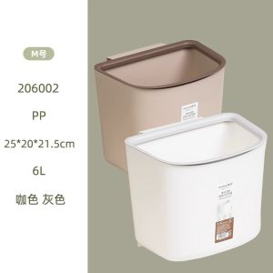 Thùng Rác Nhà Bếp Dung Tích Lớn Treo Tường Nhà Tắm Thùng Đựng Giấy Không Nắp Thùng Đựng Rác Gia Đình Dụng Cụ Vệ Sinh