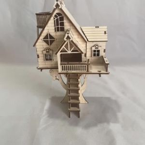 [Mechanical Gear Wooden Puzzle] 3D Mechanical Gear Wooden Puzzle Toy - DIY Model Kit For Adults Brainstorming Toys Holiday Gif