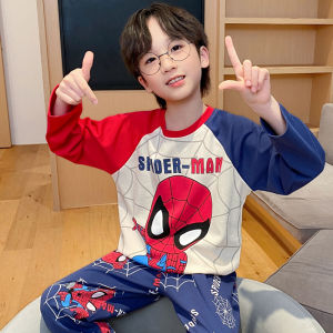 SHAPRA | Cotton Long Sleeve Cartoon Pajamas Set