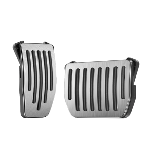 Refreshed Metal Pedal Cover Set Clip-on Design