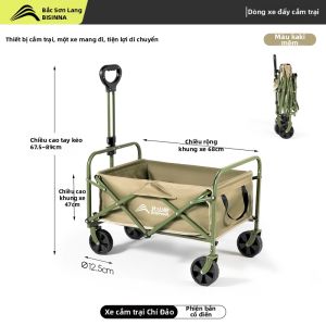BSWOLF | Xe Đẩy Du Lịch Gấp