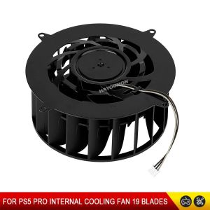 Replacement Internal Cooling Fan Built-in Cooler Part for PS5 PRO CFI-70XX CFI-7000 CFI-7021 19 Blades CPU Cooler