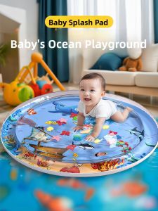 MONLEYTA | Large Size Baby Mat For Crawling Learning To Walk Water Pad Anti-Fall Childrens Bedding Summer New Model Baby Mattress