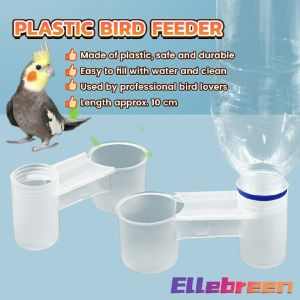 Pet Bird Drinker Feeder Water Bottle Cup Chicken Pigeon Special Drinking Feeding Tool for Poultry Pets