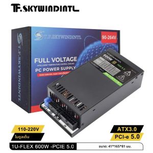 ATX 3.0 PCI-E gen5 flex ATX modular 600W 1U Flex ATX PSU แหล่งจ่ายไฟคอมพิวเตอร์ ENP-7660B สำหรับเคส K39 A4 S3 G5 ITX Mini เกมมิ่งเดสก์ท็อป