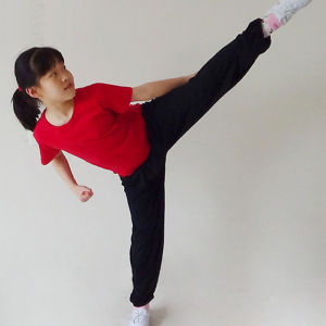Children Wushu Pants Modal Bloomers Girls Boys Kids Student Teenagers Practice Kungfu Trouser Costumes Youth Drama Theater Traditional Opera Play Dance Sports Dancing Training Breathable Pure Color Cool High Quality Black Red White Youngsters Long Pants