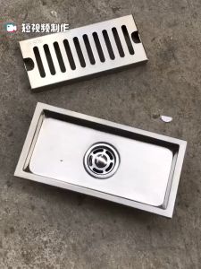 20-80CM SUS 304 Stainless Steel Floor Drain Cover Anti Odor Kitchen Toilet Bathroom Drainage Penapis Lubang Bilik Air