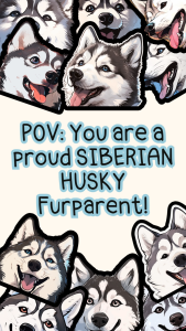 SIBERIAN HUSKY DOG PEEKER STICKERS (WATEPROOF AND SCRATCH PROOF VINYL LAMINATED STICKER) FURPARENT GIFT IDEA DOG STICKER