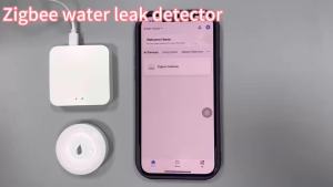 Zigbee3.0 Wireless Water Leakage Detector Immersion Flood Sensor Smart Life APP Push Alarm Scene Automation Need Zigbee Gateway