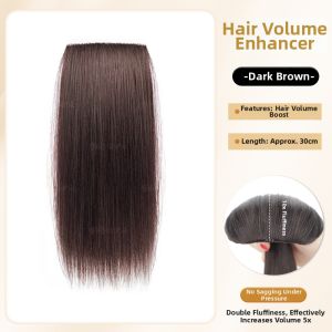 QIAOYIDUO | Natural Looking Invisible Volumizing Hair Topper