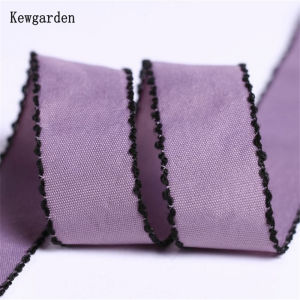 Handmade DIY Butterfly Knot Hair Accessory Ribbon 25mm Jump Point Hook Edge Bouquet Decoration Colorful Silk Ribbon