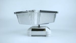 Combo 10-50 Khay Nhôm Khay giấy bạc 1 ngăn 750ml Có Nắp Đựng Thực Phẩm Đồ Nướng Cơm